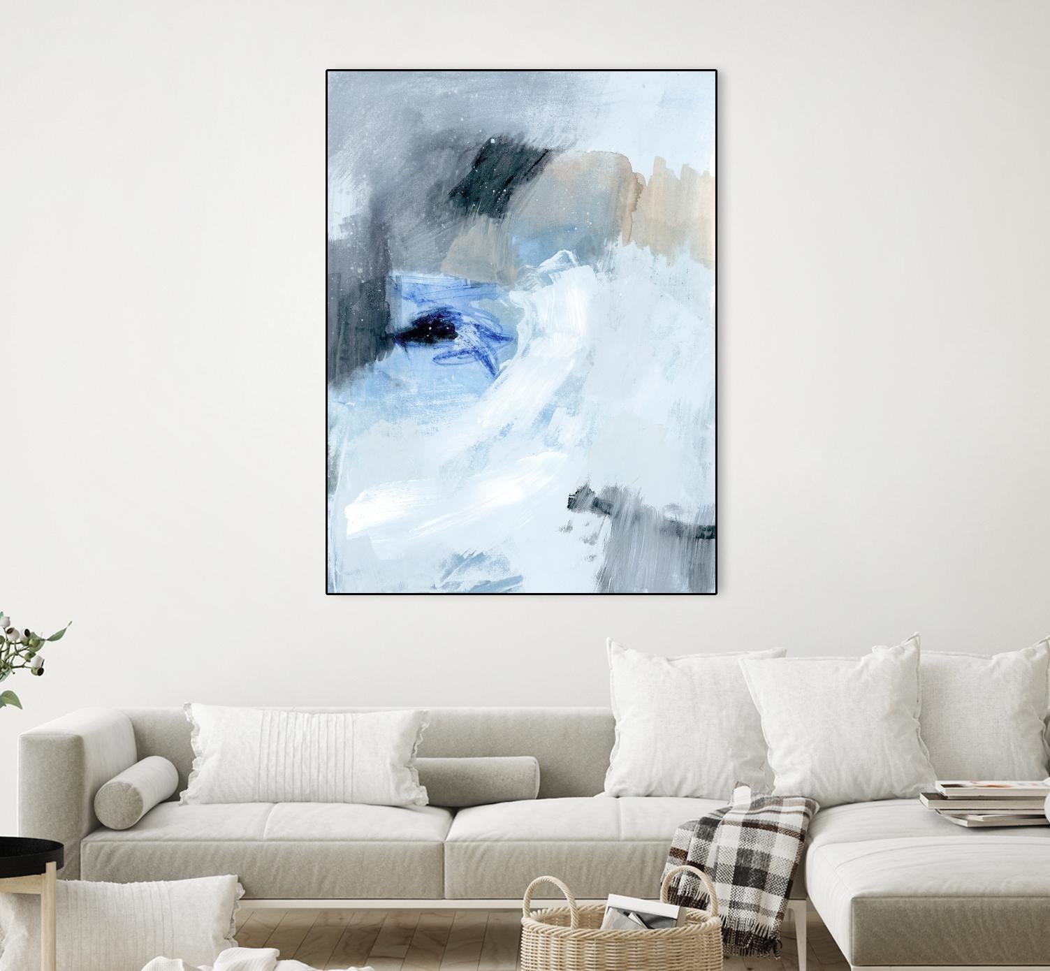 Welle I by Victoria Barnes on GIANT ART - beige abstract abstract