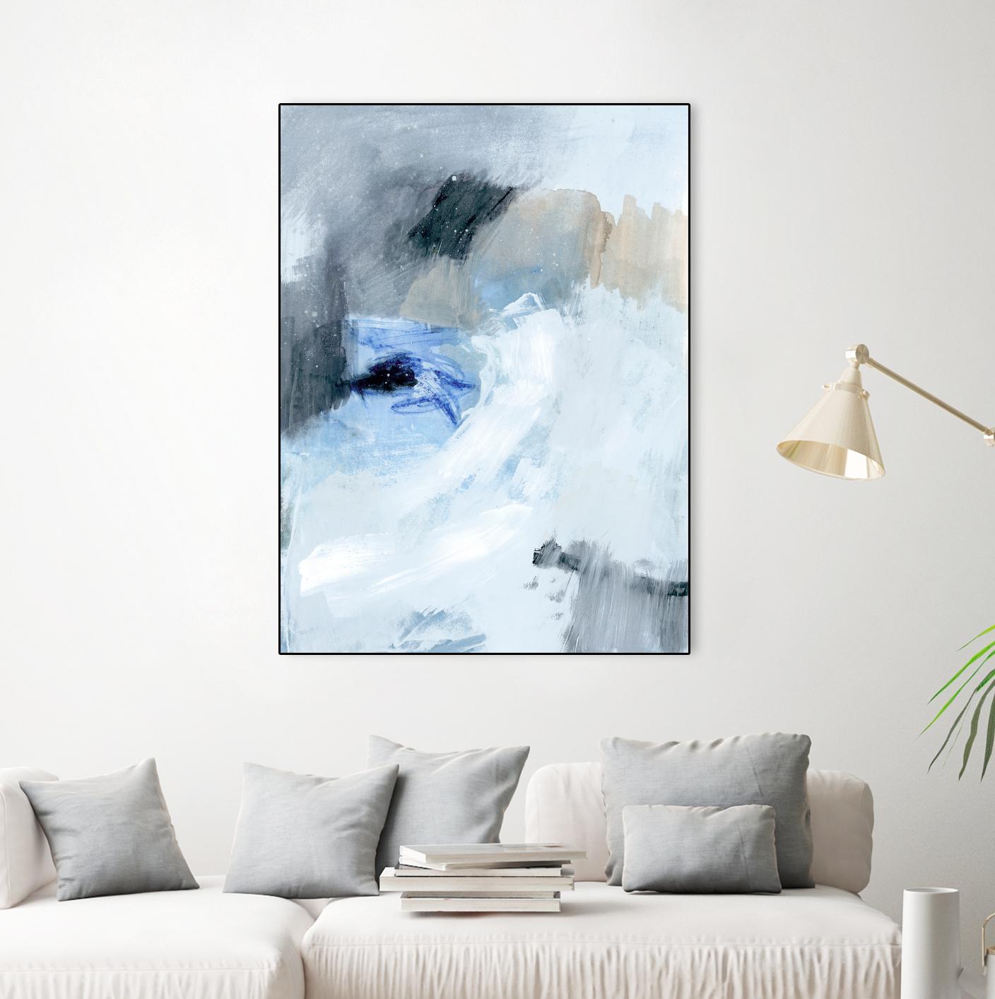 Welle I by Victoria Barnes on GIANT ART - beige abstract abstract