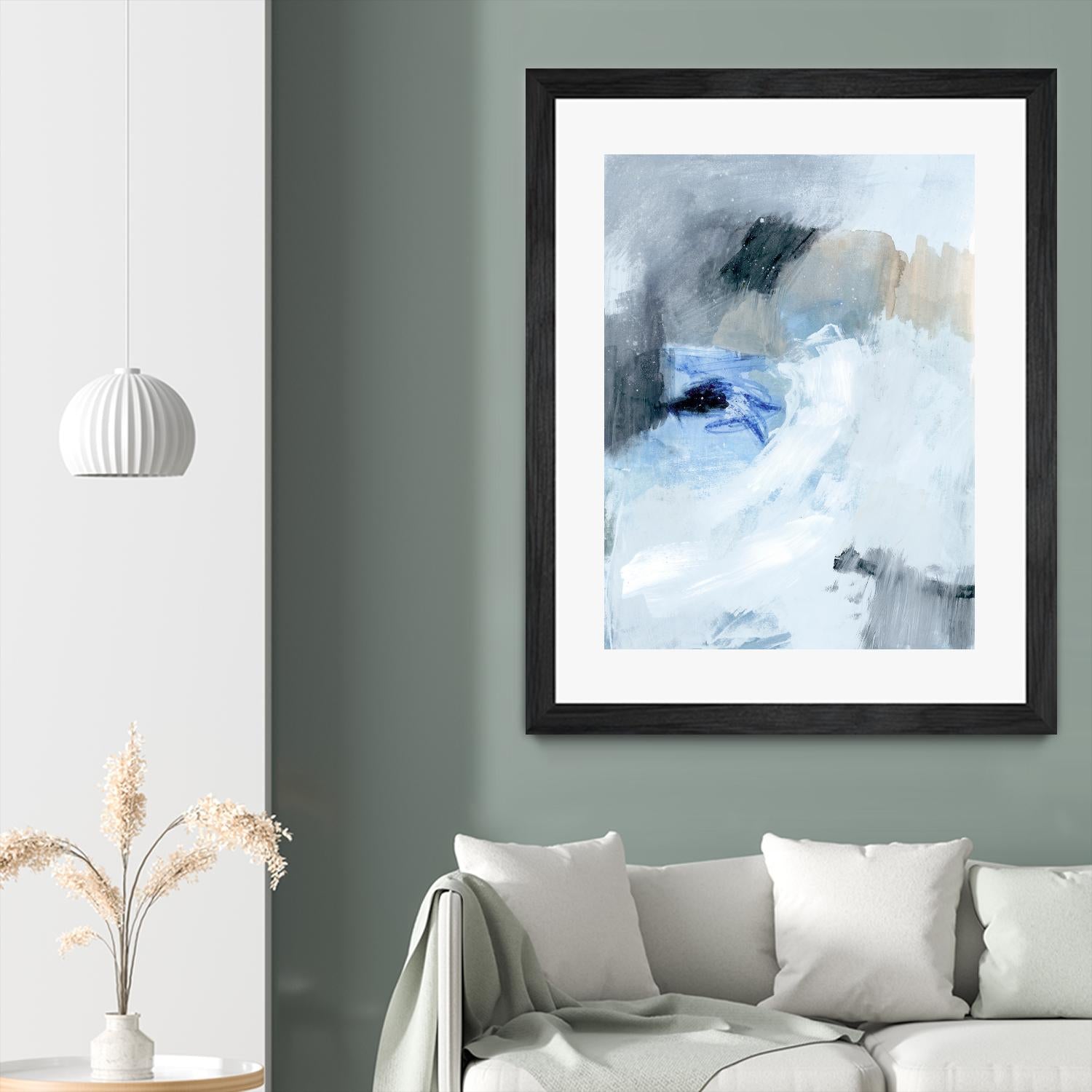 Welle I by Victoria Barnes on GIANT ART - beige abstract abstract