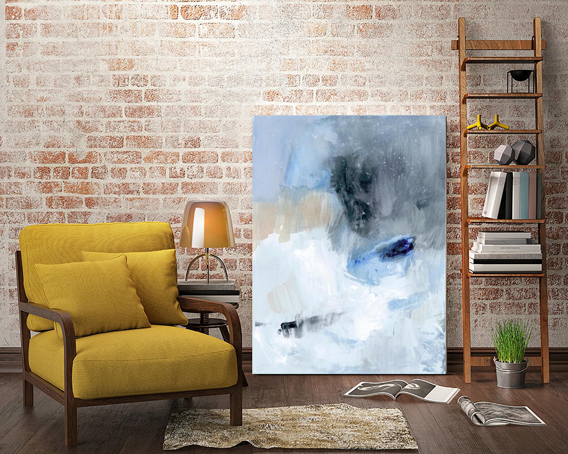 Welle II by Victoria Barnes on GIANT ART - beige abstract abstract