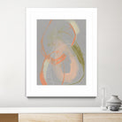 Pastel Loops I by Jennifer Goldberger on GIANT ART - orange abstract abstract