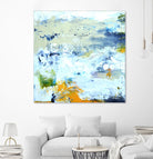 Abstract Beach by Karen Fields on GIANT ART - green abstract abstract