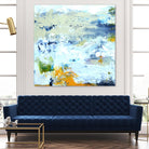 Abstract Beach by Karen Fields on GIANT ART - green abstract abstract