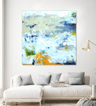 Abstract Beach by Karen Fields on GIANT ART - green abstract abstract