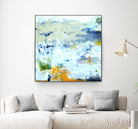 Abstract Beach by Karen Fields on GIANT ART - green abstract abstract