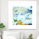 Abstract Beach by Karen Fields on GIANT ART - green abstract abstract