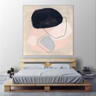 Keystone II by June Vess on GIANT ART - pink abstract abstract