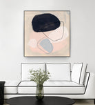 Keystone II by June Vess on GIANT ART - pink abstract abstract