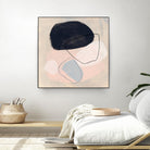 Keystone II by June Vess on GIANT ART - pink abstract abstract