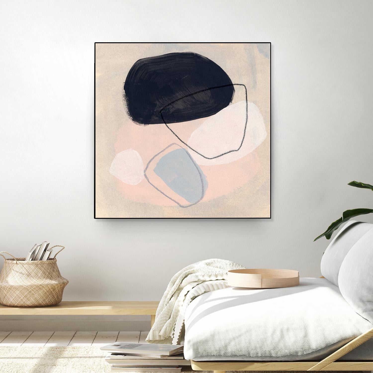 Keystone II by June Vess on GIANT ART - pink abstract abstract