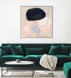 Keystone II by June Vess on GIANT ART - pink abstract abstract