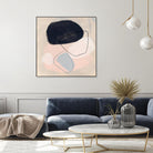 Keystone II by June Vess on GIANT ART - pink abstract abstract