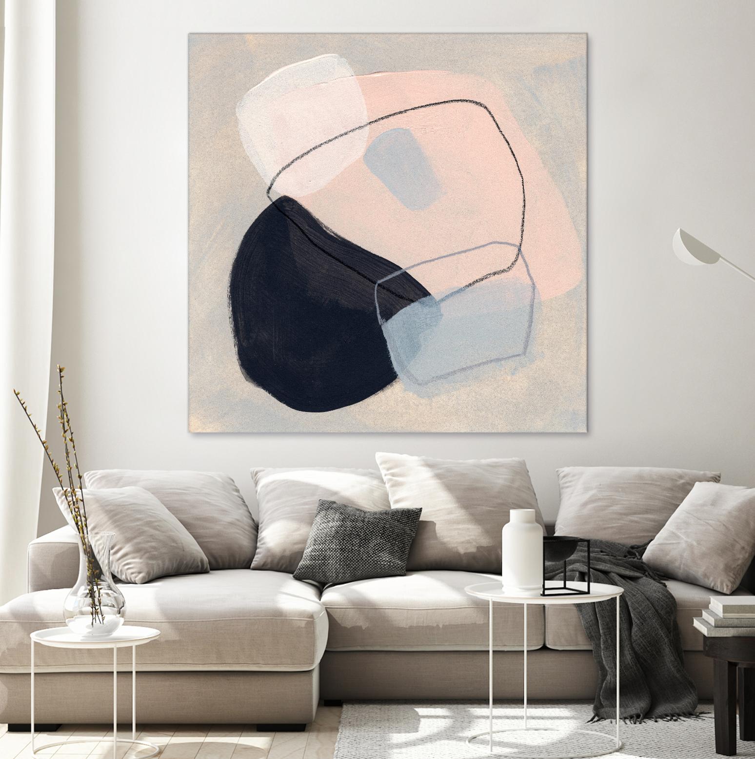 Keystone III by June Vess on GIANT ART - beige abstract abstract
