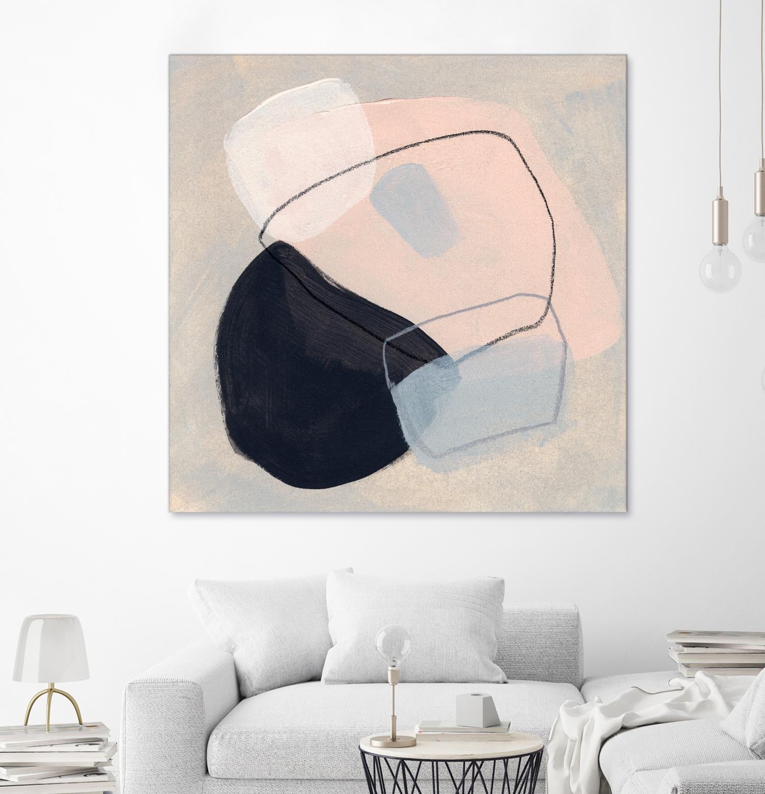 Keystone III by June Vess on GIANT ART - beige abstract abstract