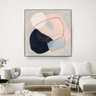 Keystone III by June Vess on GIANT ART - beige abstract abstract