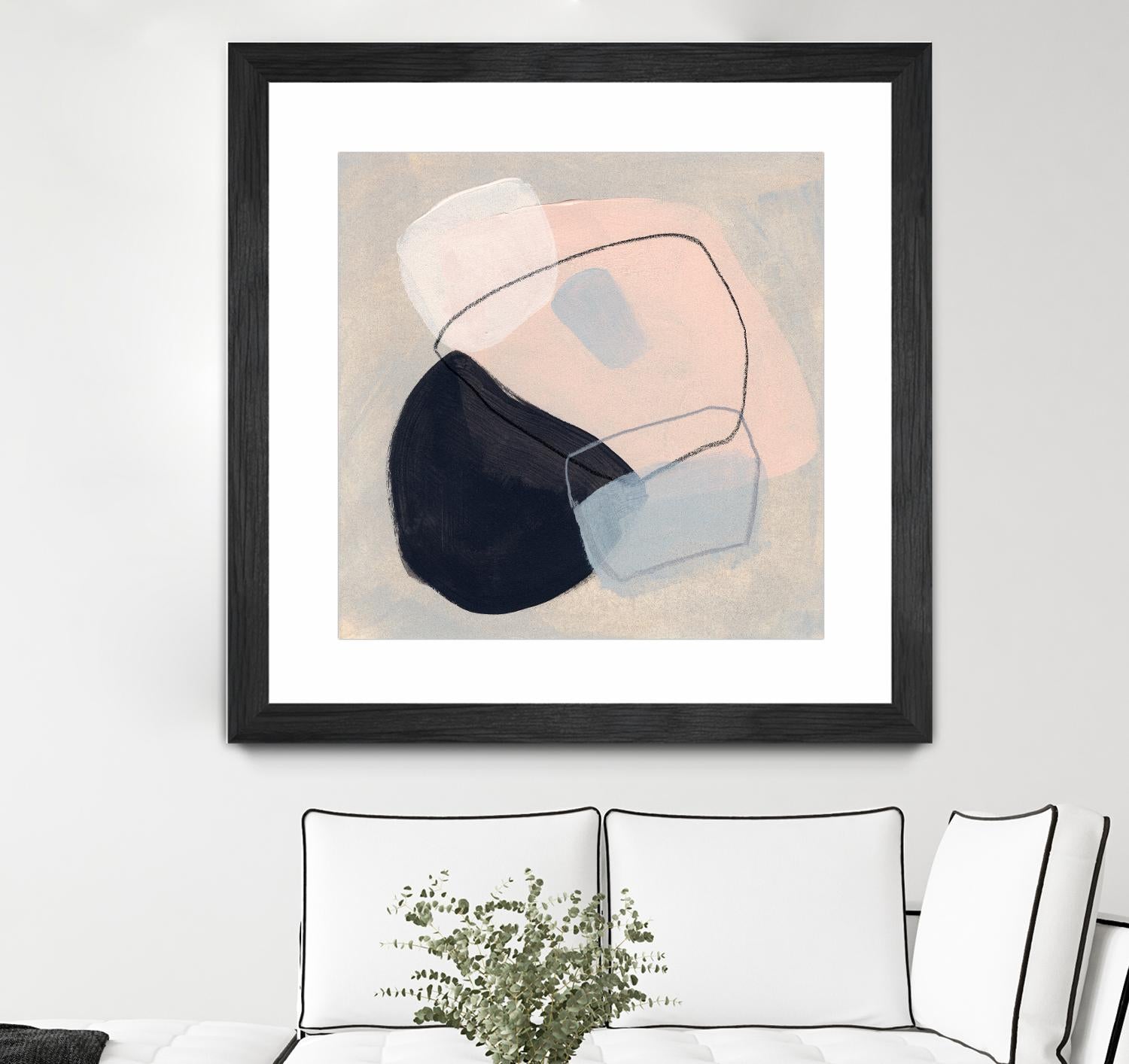 Keystone III by June Vess on GIANT ART - beige abstract abstract