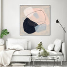 Keystone III by June Vess on GIANT ART - beige abstract abstract