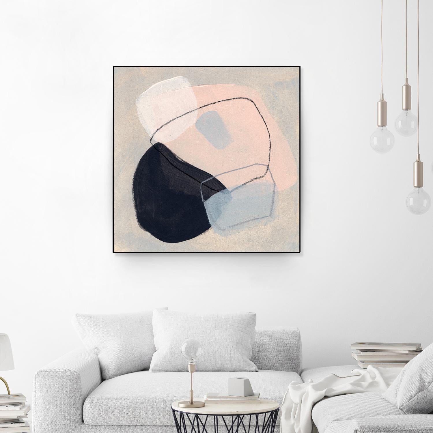 Keystone III by June Vess on GIANT ART - beige abstract abstract