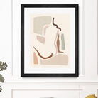 Lounge Abstract I by Victoria Barnes on GIANT ART - pink fashion & figurative abstract