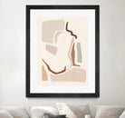 Lounge Abstract I by Victoria Barnes on GIANT ART - pink fashion & figurative abstract