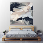 Monochrome Currents I by June Vess on GIANT ART - white abstract abstract