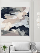 Monochrome Currents I by June Vess on GIANT ART - white abstract abstract