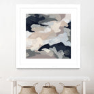 Monochrome Currents I by June Vess on GIANT ART - white abstract abstract