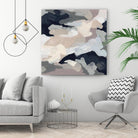 Monochrome Currents I by June Vess on GIANT ART - white abstract abstract