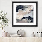 Monochrome Currents I by June Vess on GIANT ART - white abstract abstract