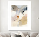 Neutral Scrawl I by Victoria Barnes on GIANT ART - beige abstract abstract