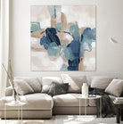 Blues Chorus II by June Vess on GIANT ART - beige abstract abstract