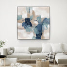 Blues Chorus II by June Vess on GIANT ART - beige abstract abstract