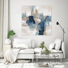 Blues Chorus II by June Vess on GIANT ART - beige abstract abstract