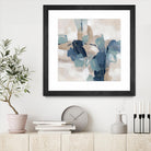 Blues Chorus II by June Vess on GIANT ART - beige abstract abstract