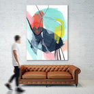 Color Wish II by June Vess on GIANT ART - red abstract abstract