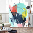 Color Wish II by June Vess on GIANT ART - red abstract abstract