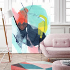 Color Wish II by June Vess on GIANT ART - red abstract abstract