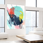 Color Wish II by June Vess on GIANT ART - red abstract abstract