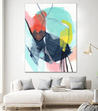 Color Wish II by June Vess on GIANT ART - red abstract abstract