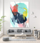 Color Wish II by June Vess on GIANT ART - red abstract abstract