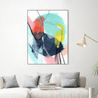 Color Wish II by June Vess on GIANT ART - red abstract abstract