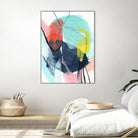 Color Wish II by June Vess on GIANT ART - red abstract abstract