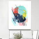 Color Wish II by June Vess on GIANT ART - red abstract abstract