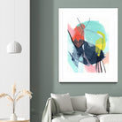 Color Wish II by June Vess on GIANT ART - red abstract abstract