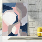 Intertwined Tones II by June Vess on GIANT ART - pink abstract abstract