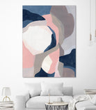 Intertwined Tones II by June Vess on GIANT ART - pink abstract abstract