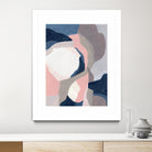 Intertwined Tones II by June Vess on GIANT ART - pink abstract abstract