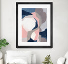 Intertwined Tones II by June Vess on GIANT ART - pink abstract abstract