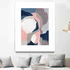 Intertwined Tones II by June Vess on GIANT ART - pink abstract abstract