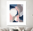 Intertwined Tones II by June Vess on GIANT ART - pink abstract abstract